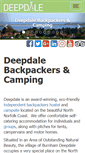Mobile Screenshot of deepdalebackpackers.co.uk